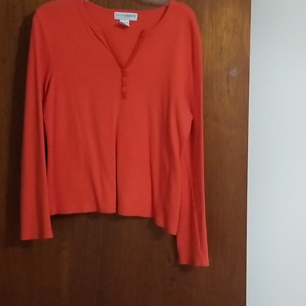 Sag harbor sweater orange
